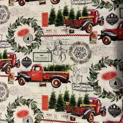 The Proverbial Red Truck & Tree!